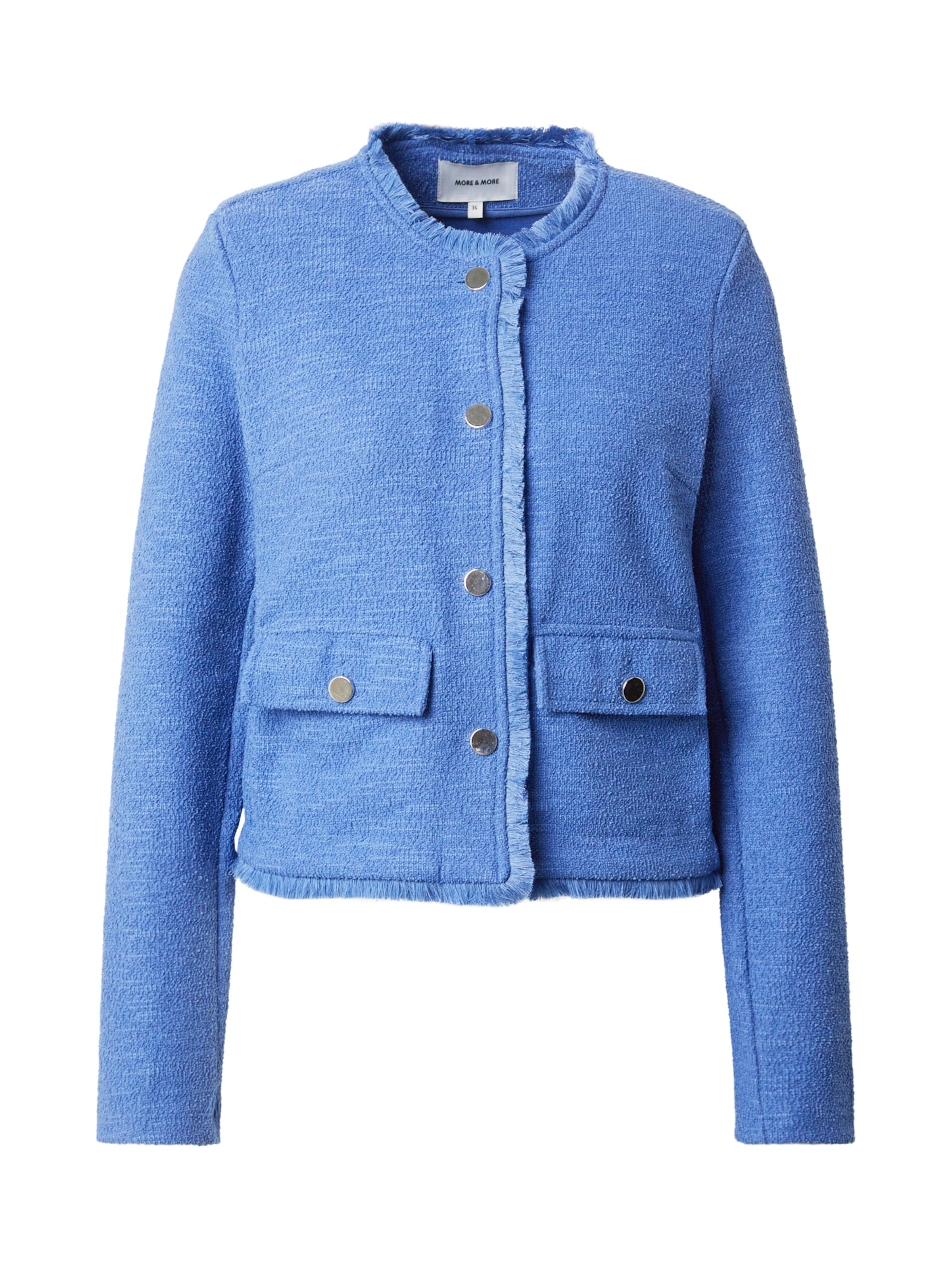 MORE & MORE Jacke in Blau: Vorderseite