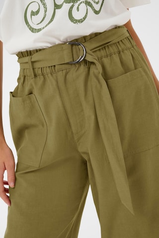 Kaffe Loosefit Broek 'KALiva' in Groen