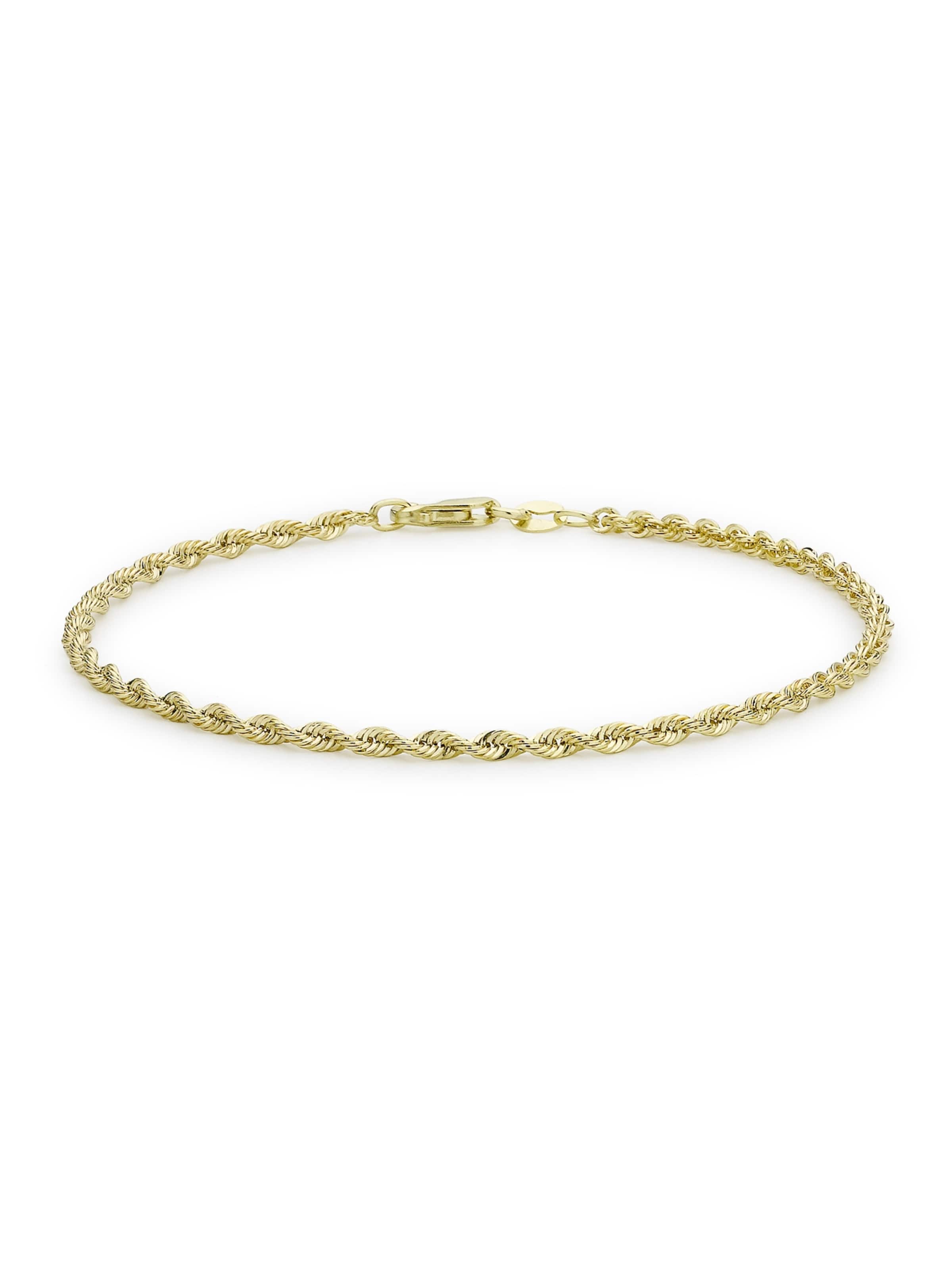 Lucardi Bracelet 'Klassisch' in Gold: front