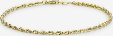 Lucardi Bracelet 'Klassisch' in Gold: front