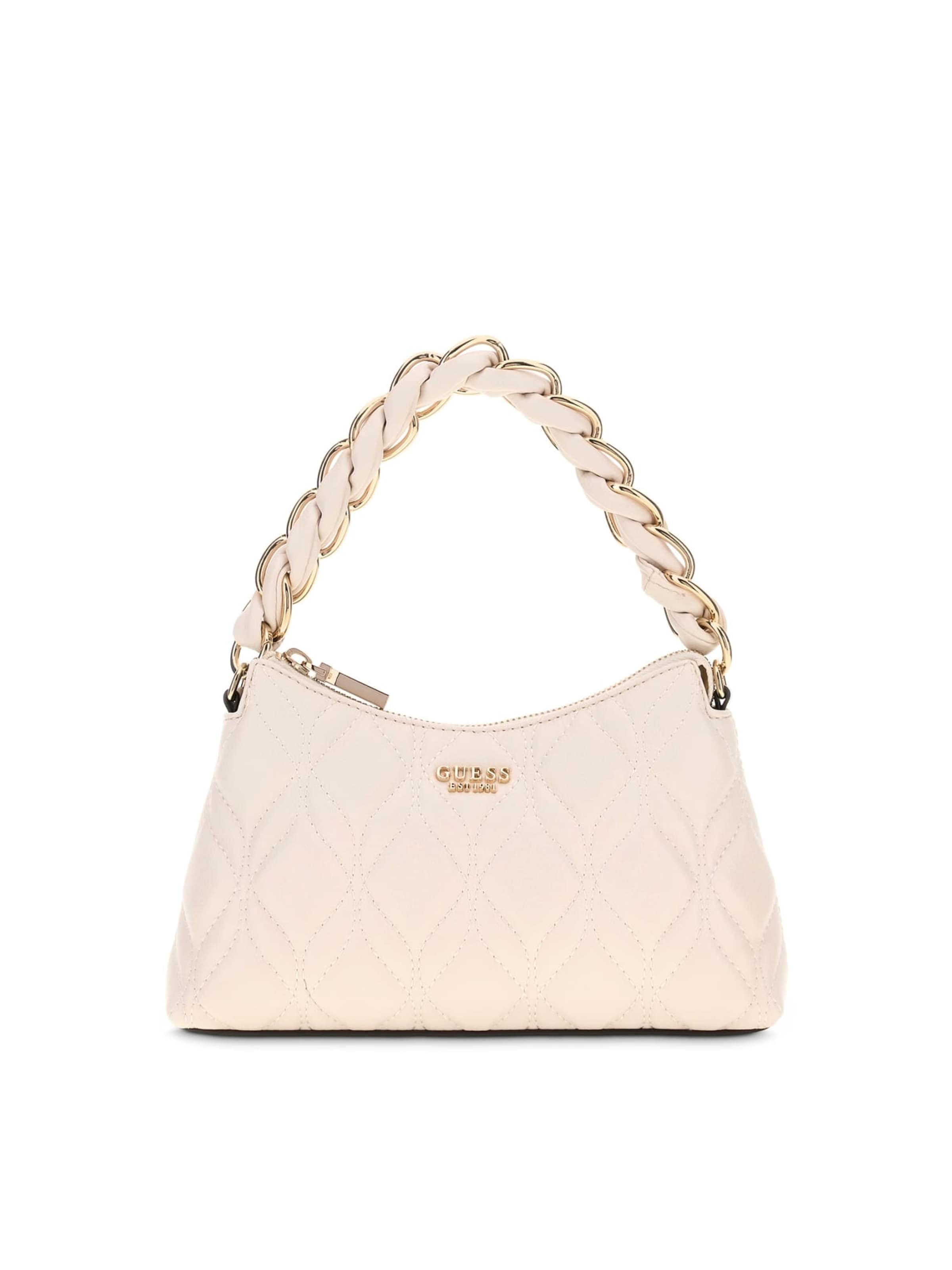 GUESS Schultertasche 'Maxine' in Weiß: Vorderseite