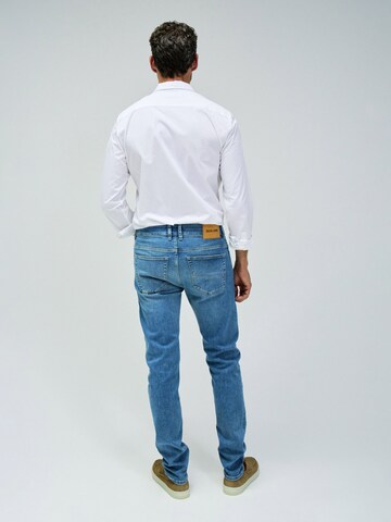 Coupe slim Jean Salsa Jeans en bleu