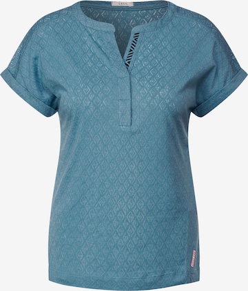 CECIL Shirt in Blauw: voorkant