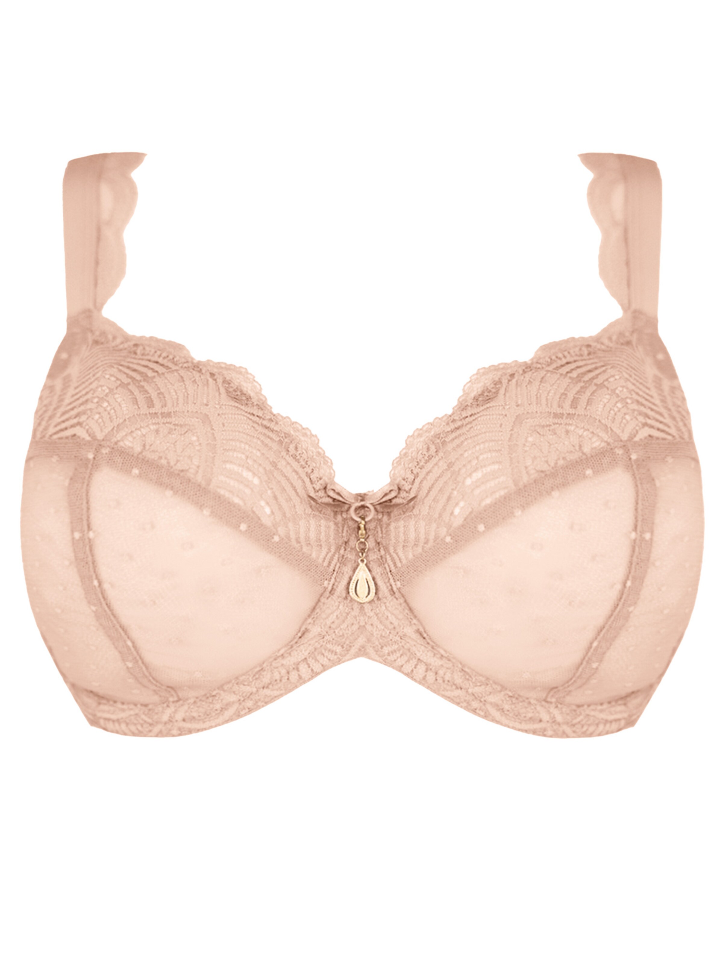 Soutien-gorge 'Clara' SugarShape en beige : devant