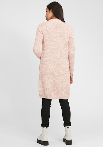 Oxmo Knit Cardigan in Pink