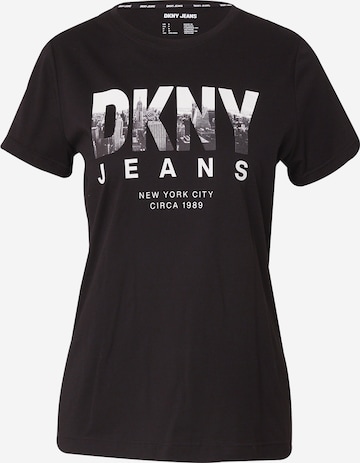 DKNY Tričko – černá: přední strana