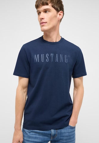 MUSTANG Shirt 'Austin' in Blau
