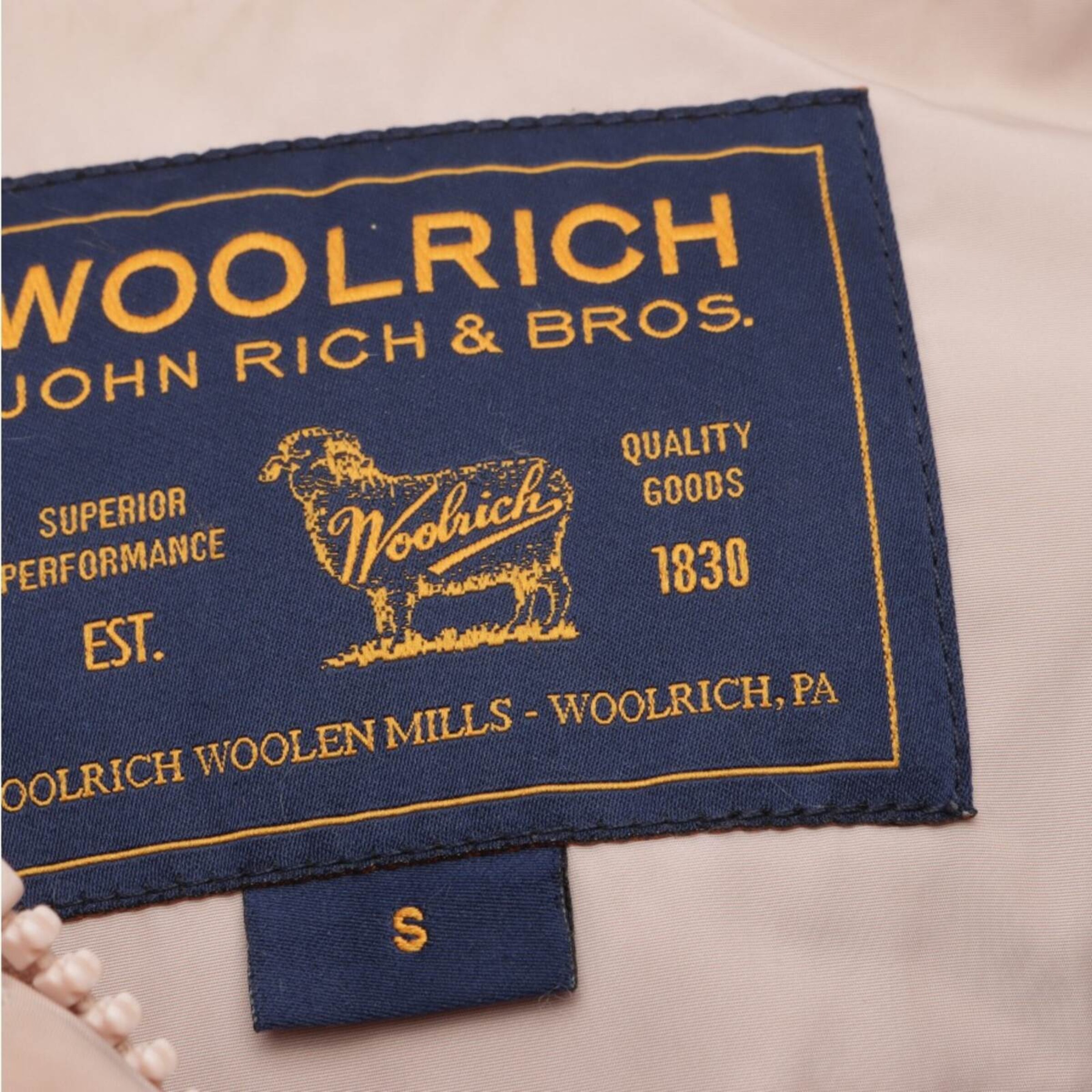 Woolrich Jacket & Coat in S in Brown