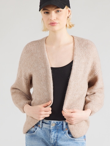 Lindex Knit cardigan 'Vanessa' in Brown