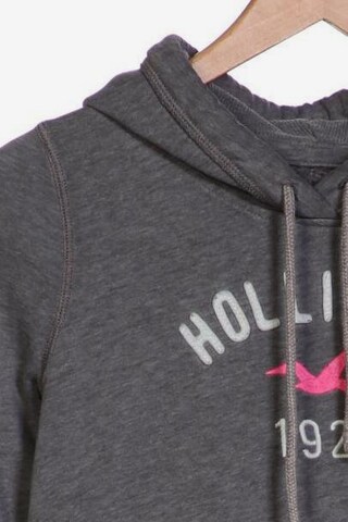 HOLLISTER Sweatshirt & Zip-Up Hoodie in L in Grey