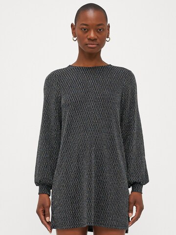 Only Petite Jurk 'ONLCAROL' in Zwart: voorkant