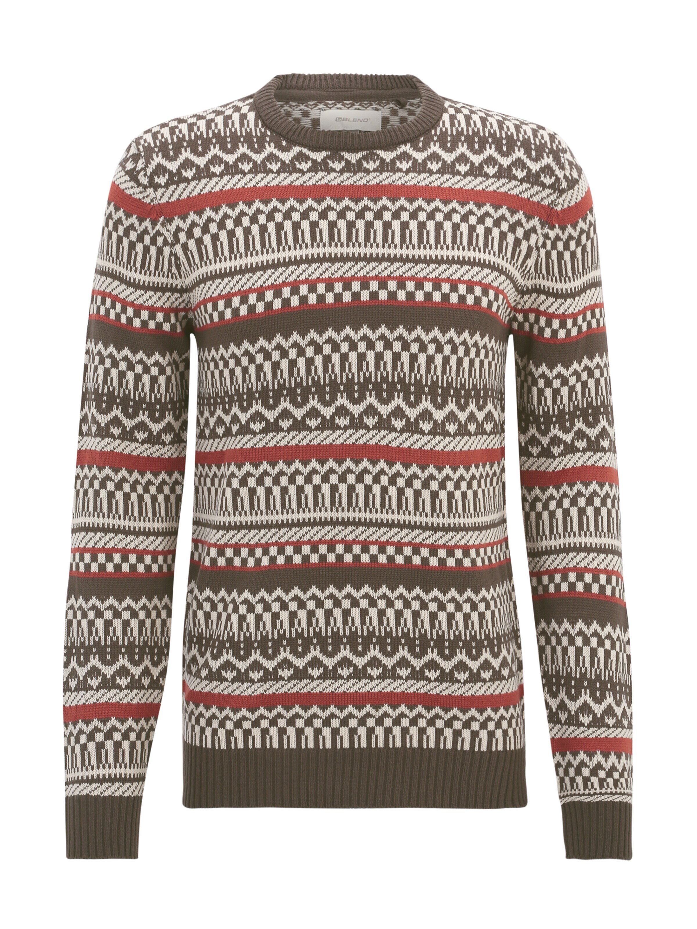 BLEND Pullover in Braun: Vorderseite