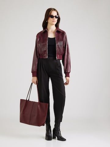 ABOUT YOU Regular Pantalon in Zwart