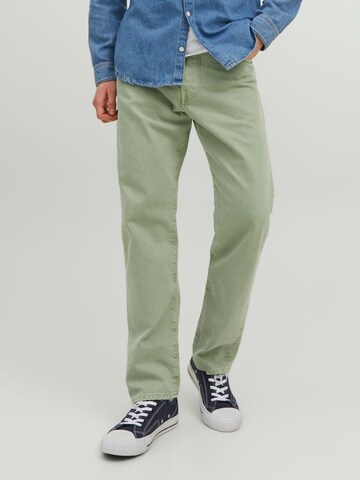 Regular Jean 'Chris Cooper ' JACK & JONES en vert : devant