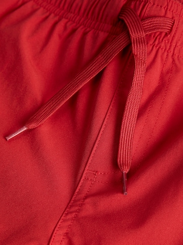 Jack & Jones Junior Regular Board Shorts in Red