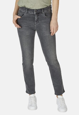 Angels Slimfit Jeans 'Cici' in Grijs: voorkant