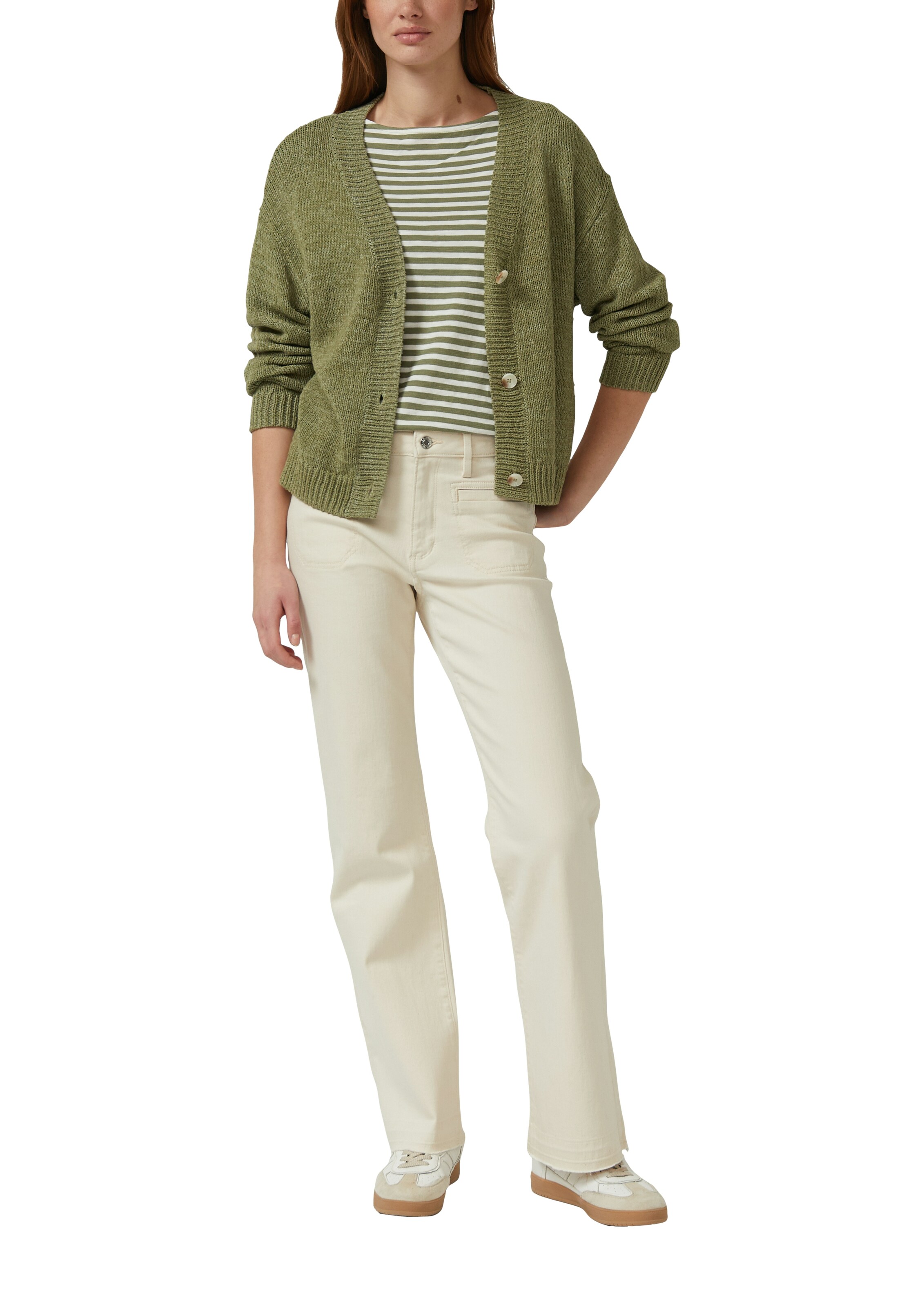 s.Oliver Strickjacke in Grün