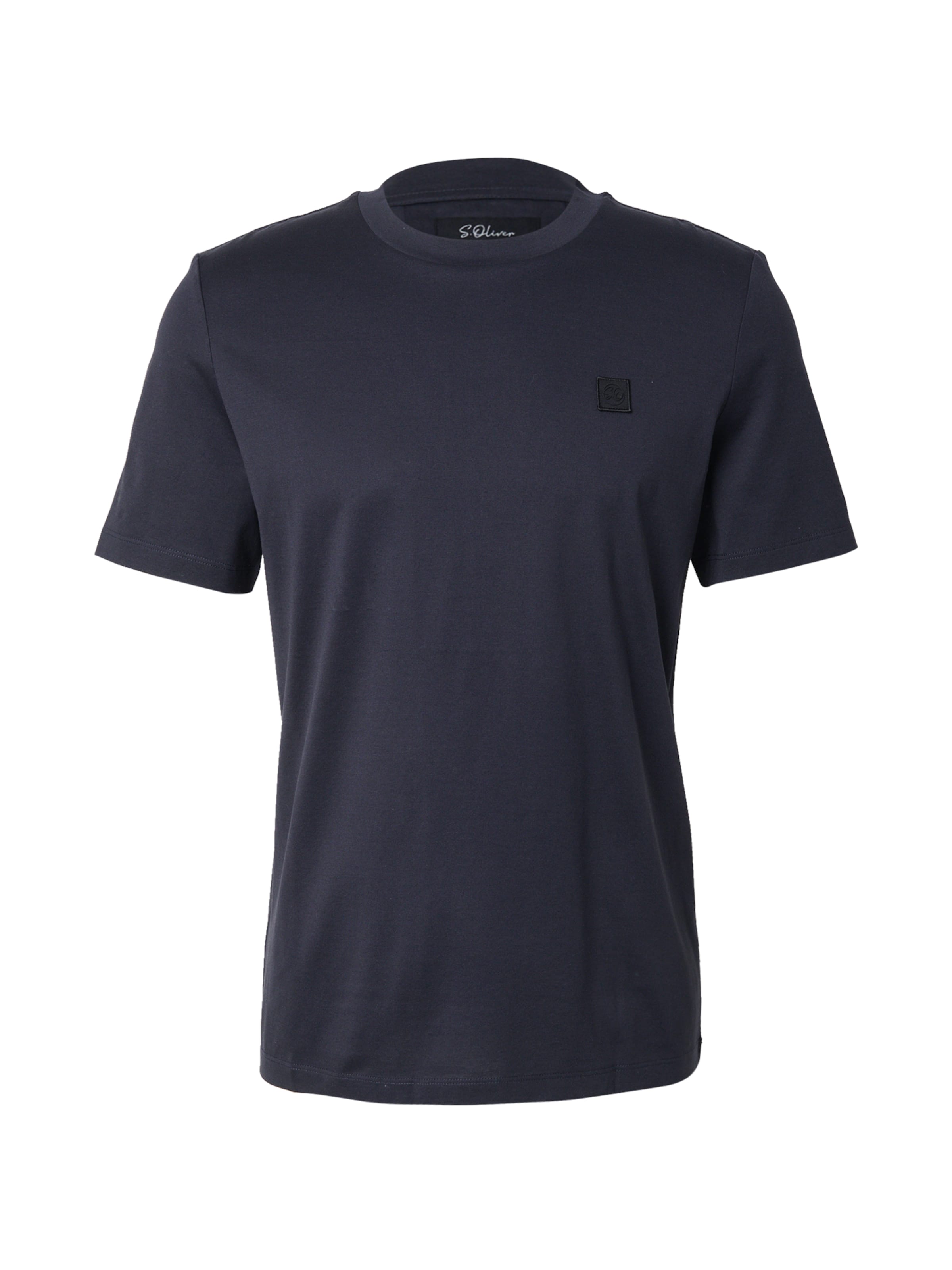 s.Oliver BLACK LABEL Футболка в Синий: спереди