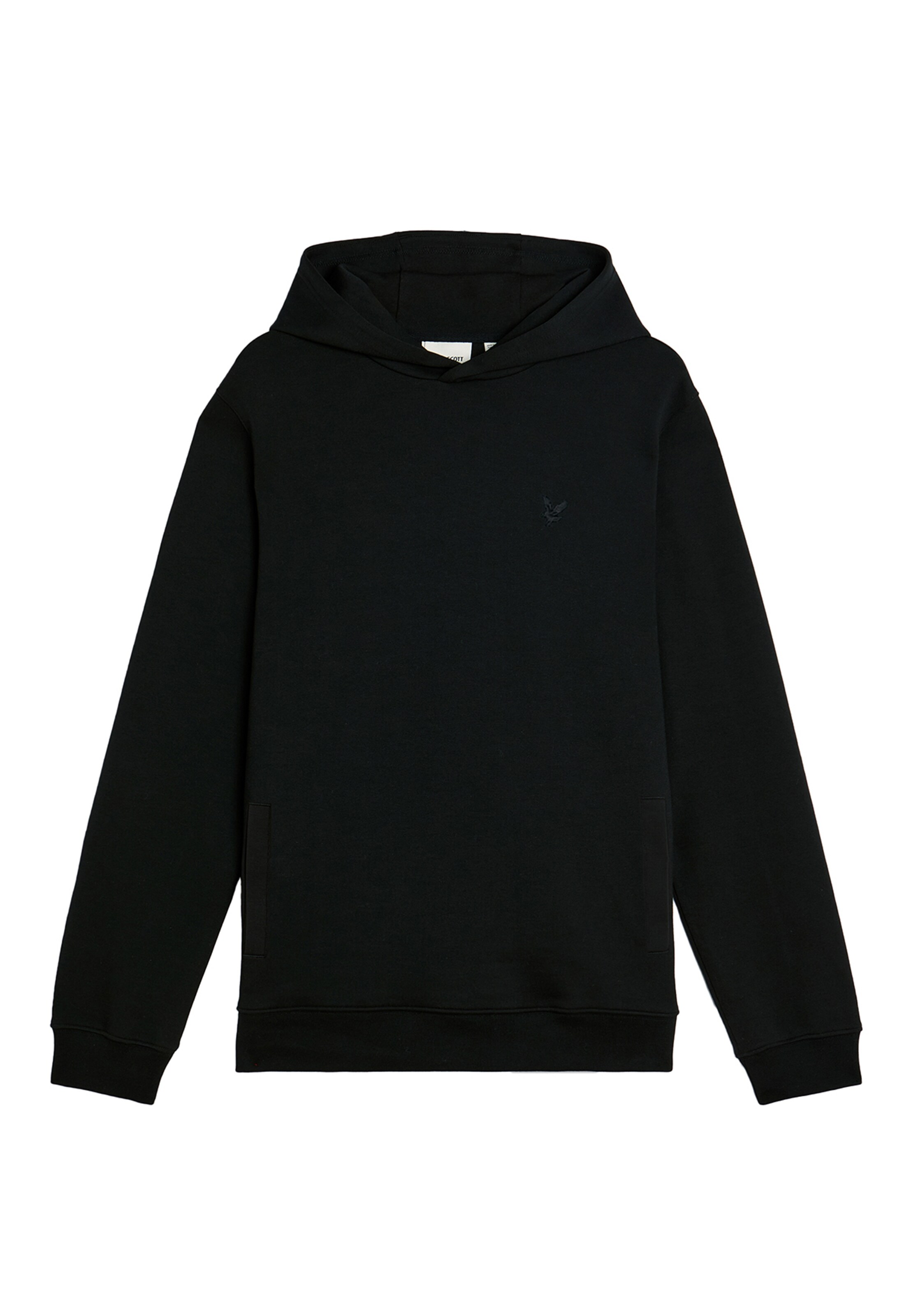 Lyle & Scott Sweatshirt 'Blend' in Zwart: voorkant