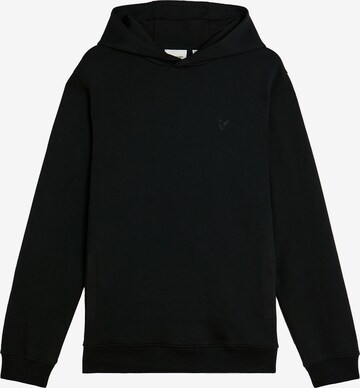 Lyle & Scott Sweatshirt 'Blend' in Zwart: voorkant