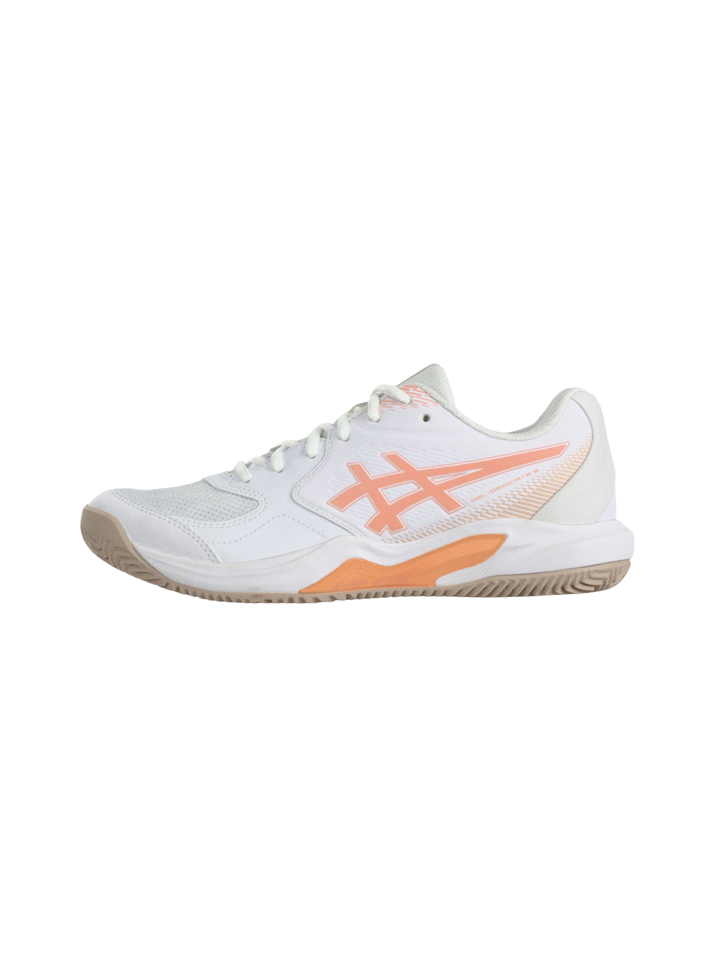 ASICS Athletic Shoes 'Gel-Dedicate 9' in 35,5 in Salmon / White, Item view
