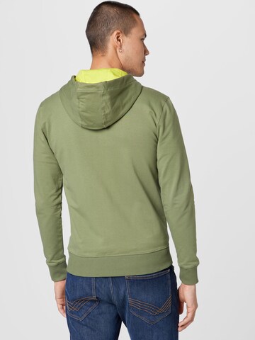 North Sails Zip-Up Hoodie in Green