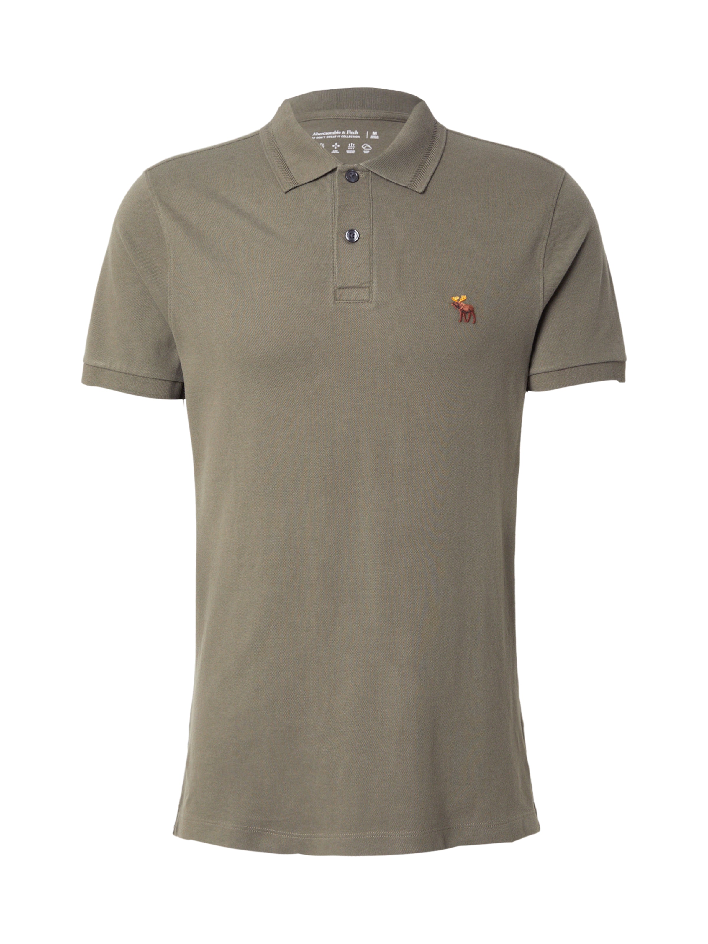 Abercrombie & Fitch Μπλουζάκι σε πράσινο: μπροστά