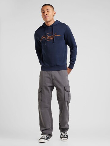 JACK & JONES Μπλούζα φούτερ 'JJFERRIS' σε μπλε