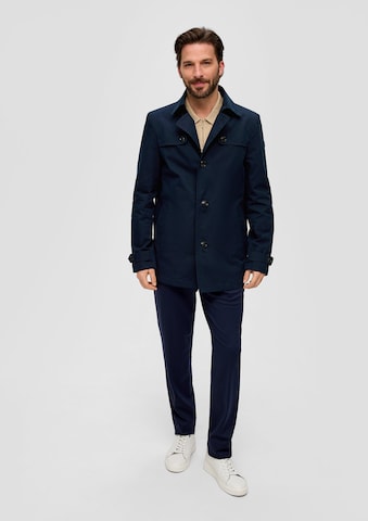 s.Oliver BLACK LABEL Between-Seasons Coat in Blue