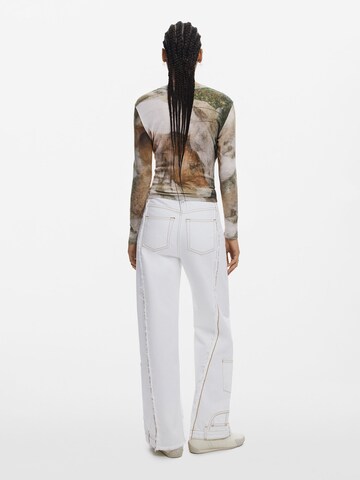 Desigual Tričko – hnědá