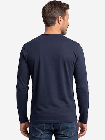 Ragman Shirt 'Basic' in Blue
