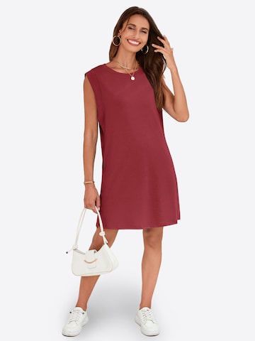 raudona Imily Bela Suknelė