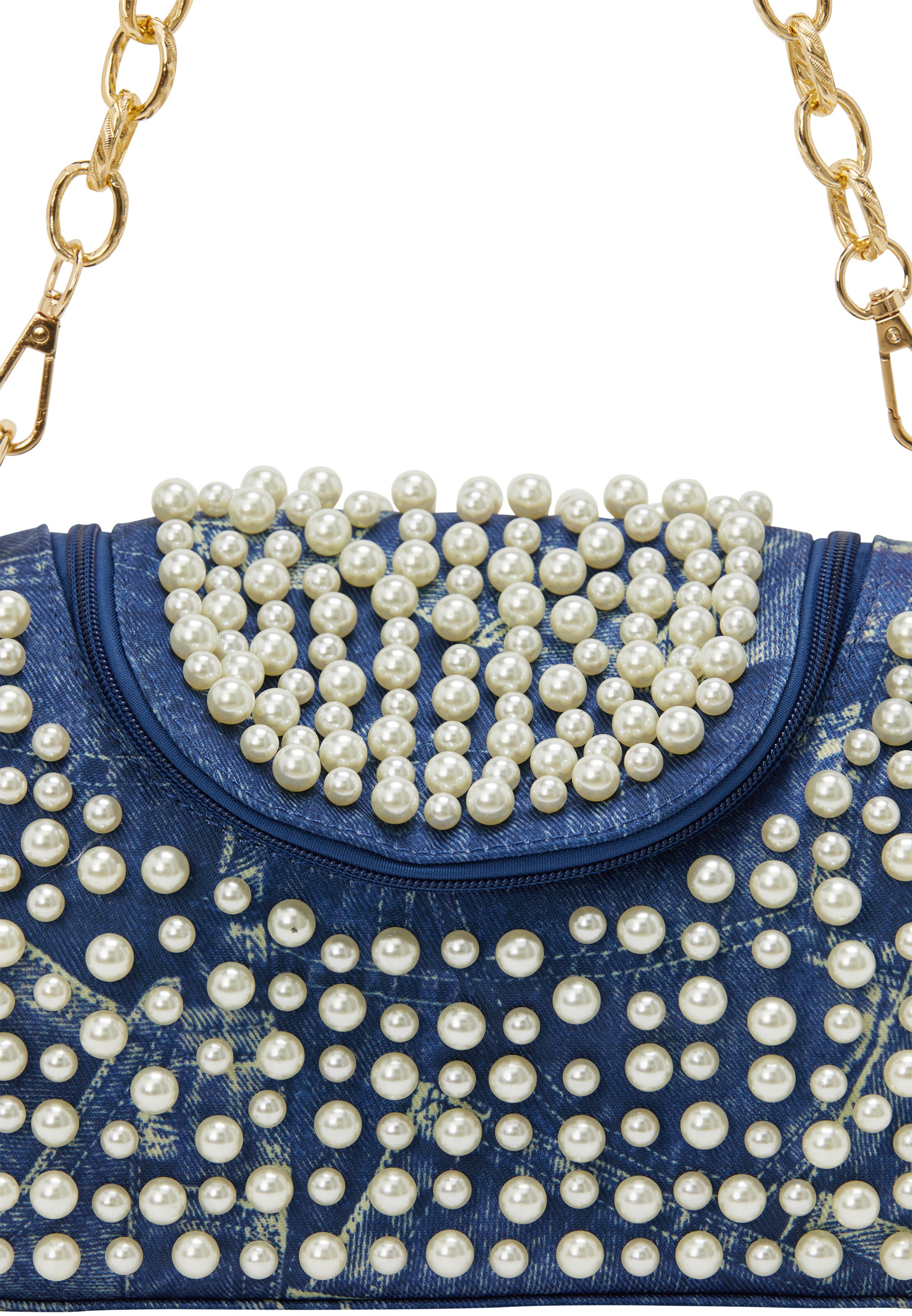 faina Schoudertas in Blauw