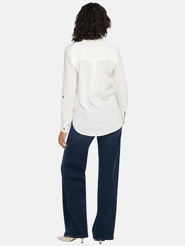 ONLY - Blusa 'ONLY ONLYASMIN SHIRT L/S WVN NOOS CAMICIA' en blanco
