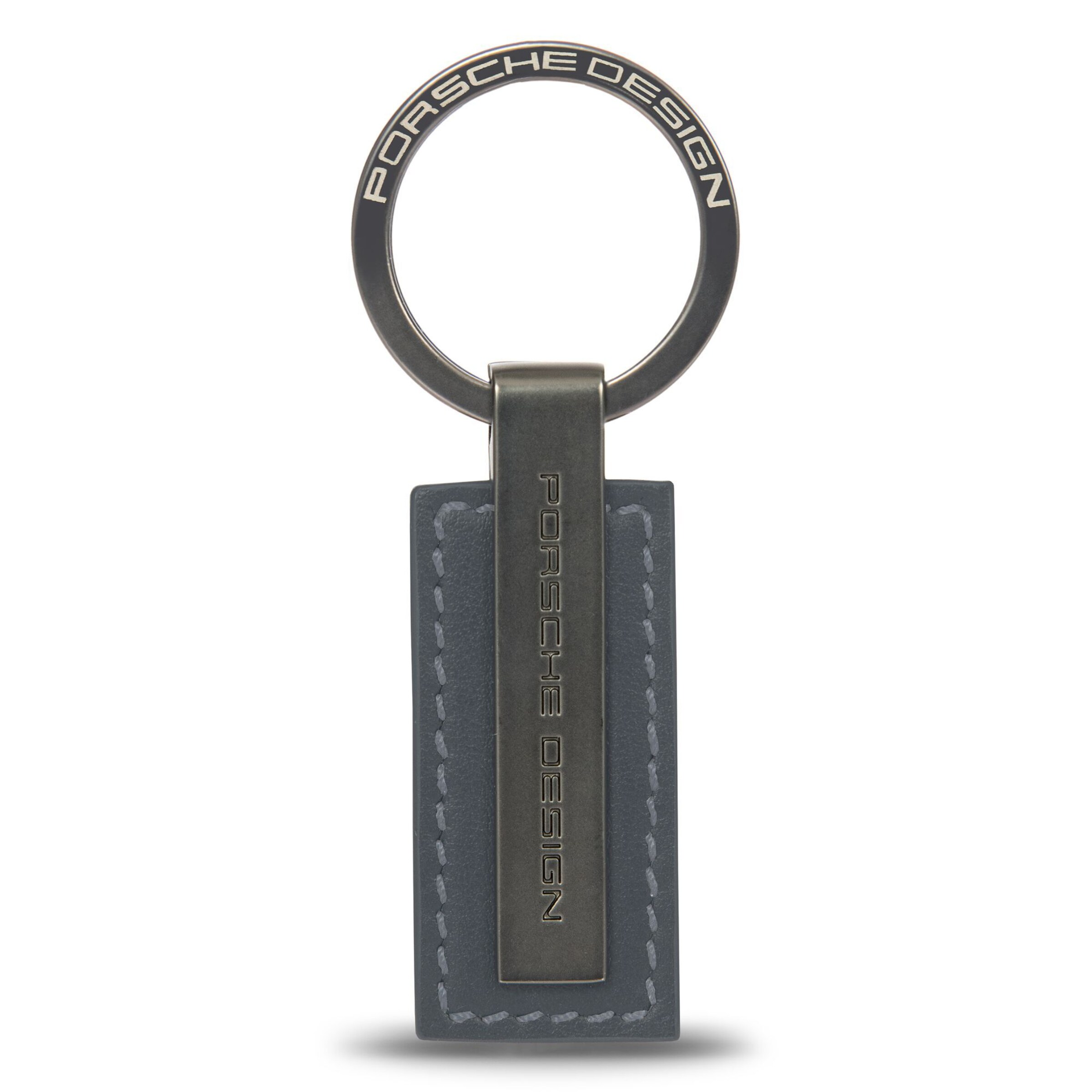 Porsche Design Sleutelhanger 'Keyring' in Grijs: voorkant