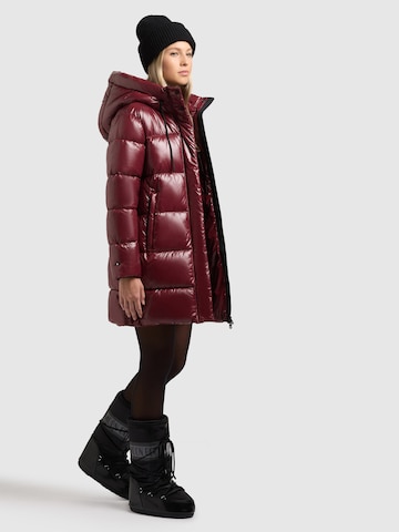 Veste d’hiver 'Janou' khujo en rouge