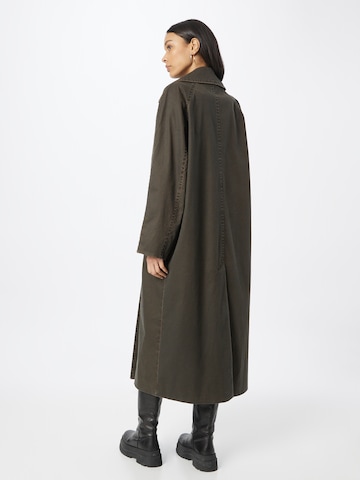 WEEKDAY Between-Seasons Coat 'Ezra' in Brown