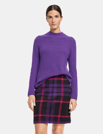 GERRY WEBER Sweater in Purple: front