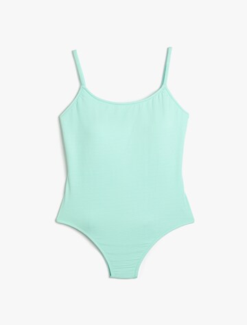 Koton Bustier Badpak in Groen