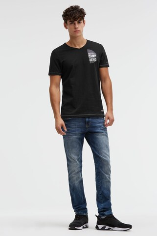 CAMP DAVID Shirt in Black