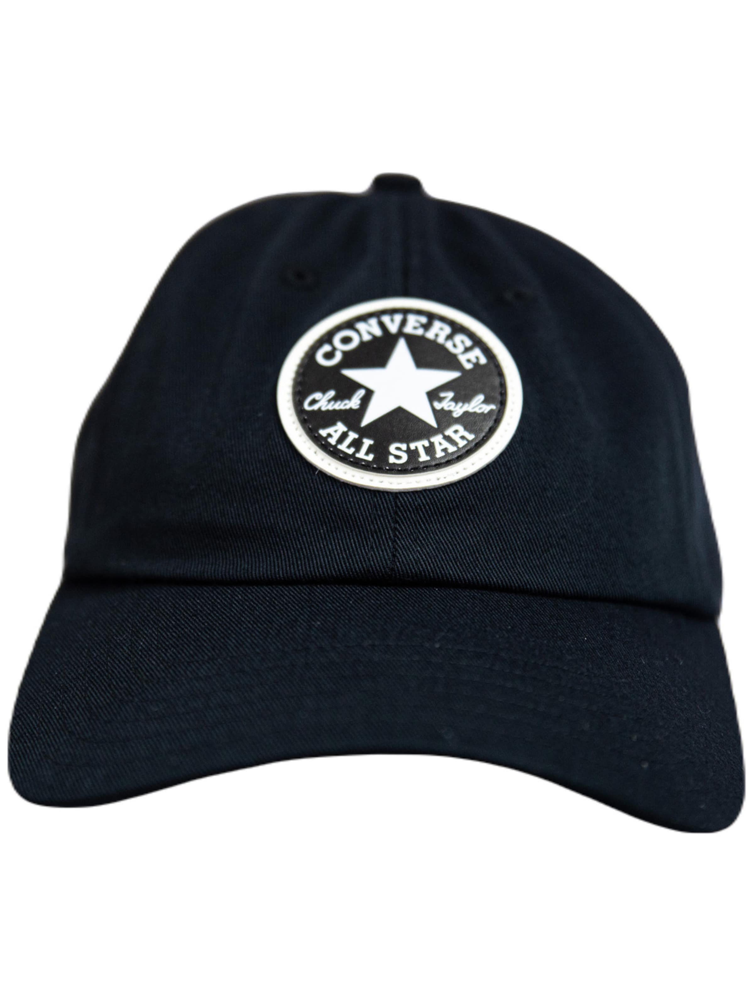 CONVERSE - Gorra deportiva 'Converse Tipoff Baseball' en negro