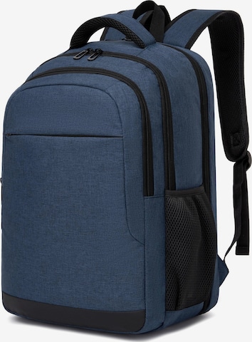 Kono Backpack in Blue: front