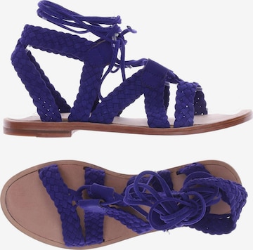 MELVIN & HAMILTON Sandals & High-Heeled Sandals in 36 in Blue: front
