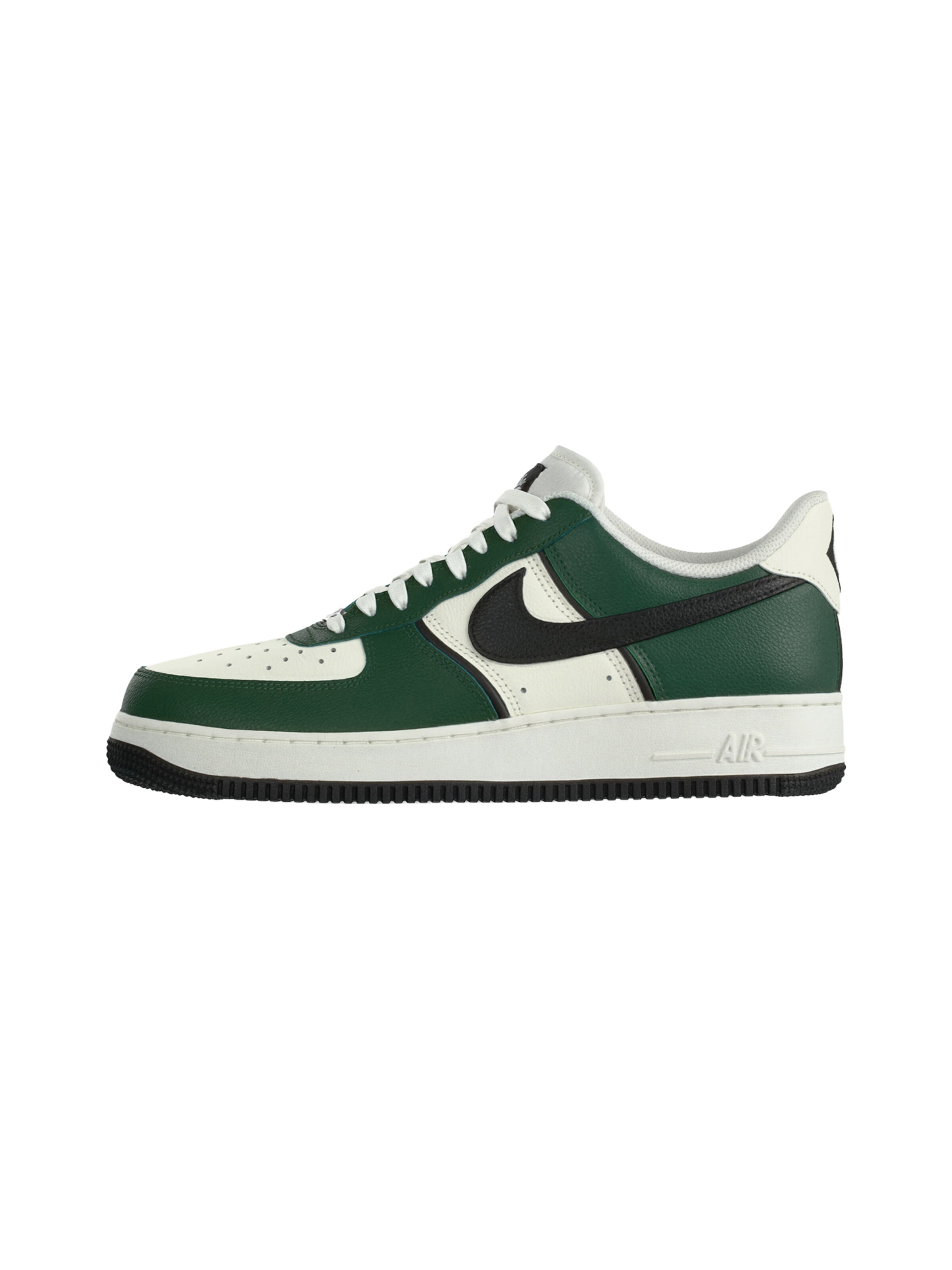 Nike Sportswear Tenisky 'Air Force 1 '07 LV8' ve velikosti 39 - tmavě zelená / černá / bílá, Produkt