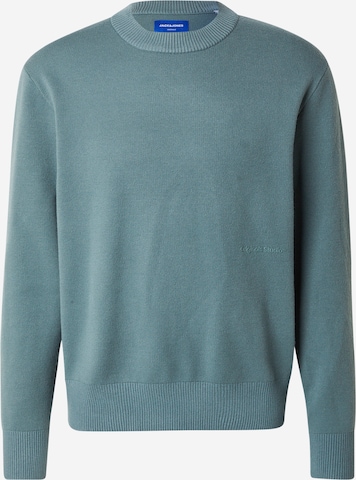 JACK & JONES Pullover 'JORVESTERBRO' in Blau: Vorderseite