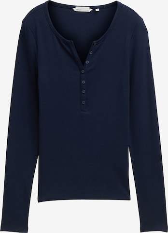 TOM TAILOR DENIM Koszulka w kolorze niebieski: przód