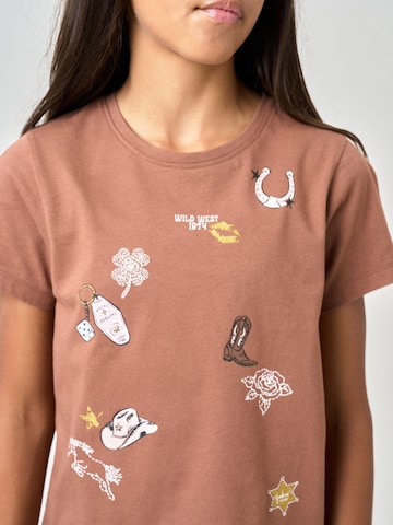 T-Shirt Deeluxe en marron