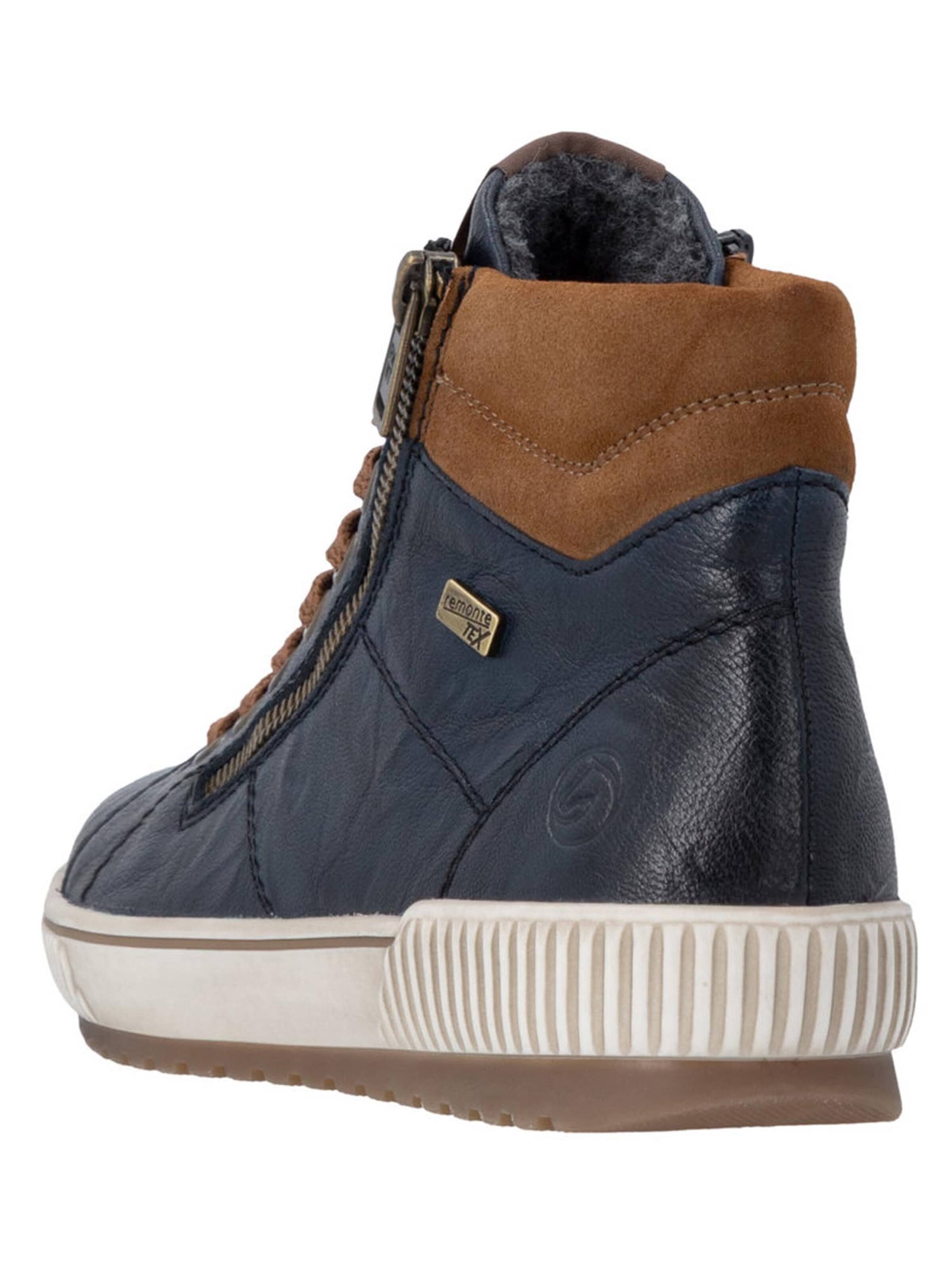 Baskets hautes 'Basic' REMONTE en bleu