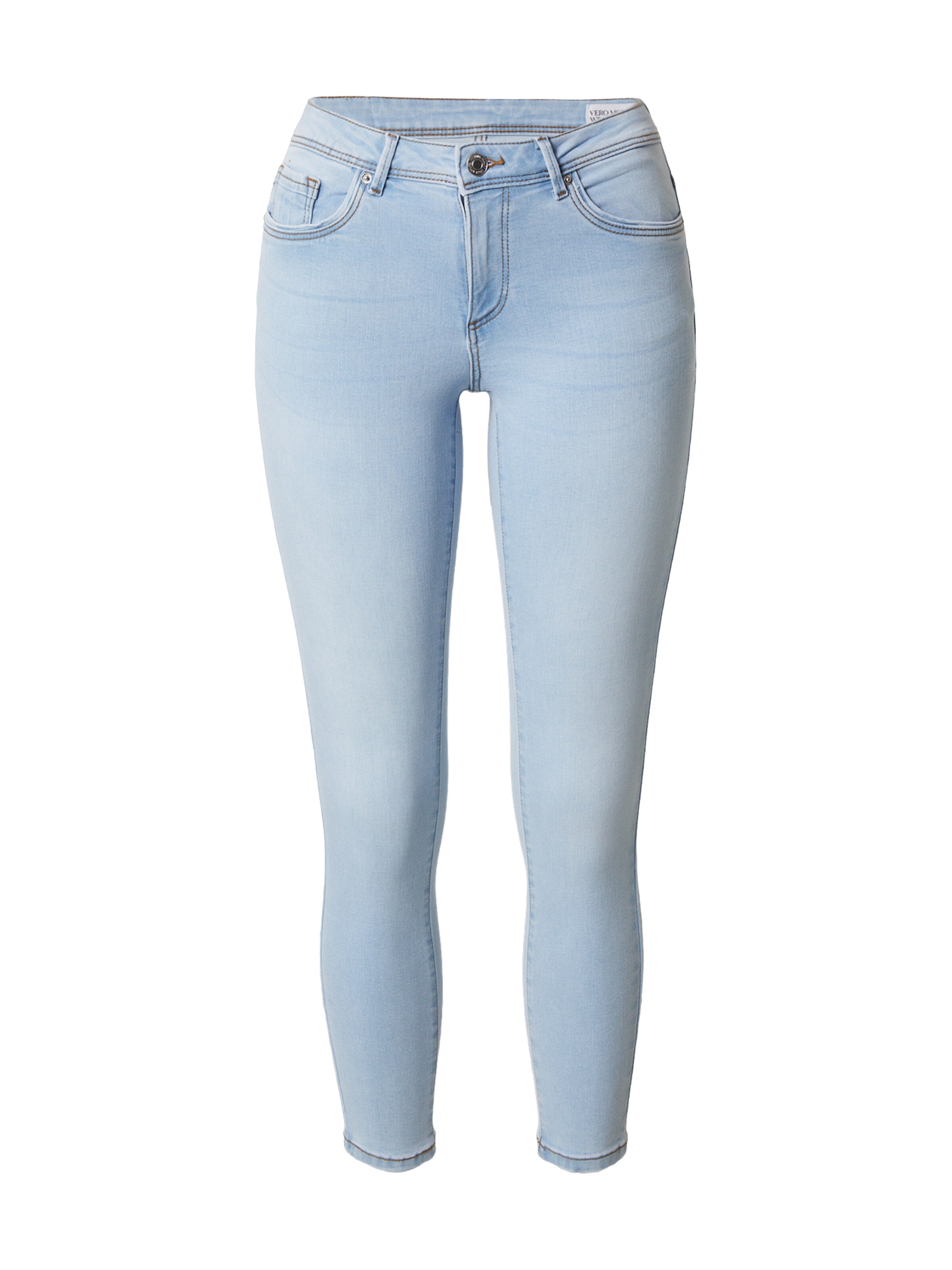 Vero Moda Petite Skinny Jeans 'VMTANYA' in Blue: front
