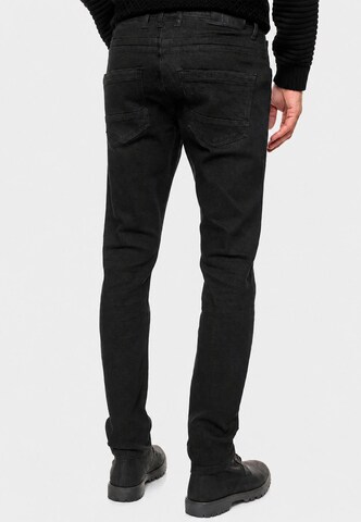 Rusty Neal Slimfit Jeans 'MELVIN' in Schwarz